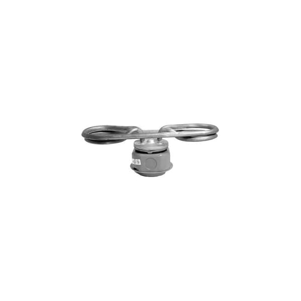 Omni Metalcraft Omni Metalcraft 1-3/8" Dia. Aluminum Roller Conveyor Straight Section RAHS1.4-12-1.5-10 - main